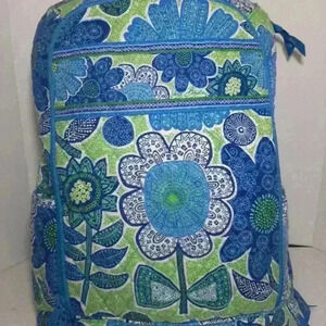 Vera Bradley  Blue Floral Backpack